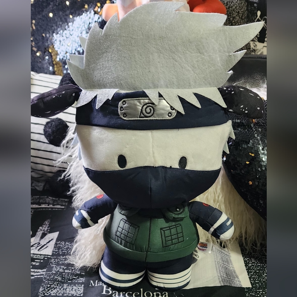 Naruto x Sanrio Pochacco Kakashi 13" Plush Toy